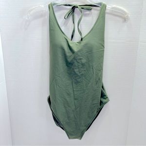 Aerie green swimsuit